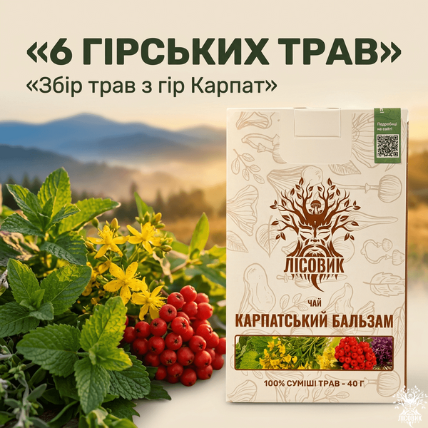 Чай Карпатский бальзам 40 г Микродозинг фото