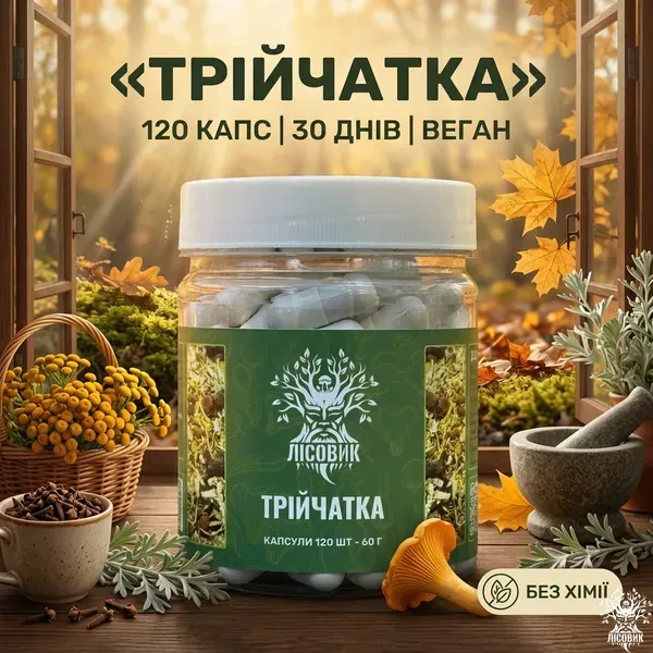 Трійчатка класична 60 капсул