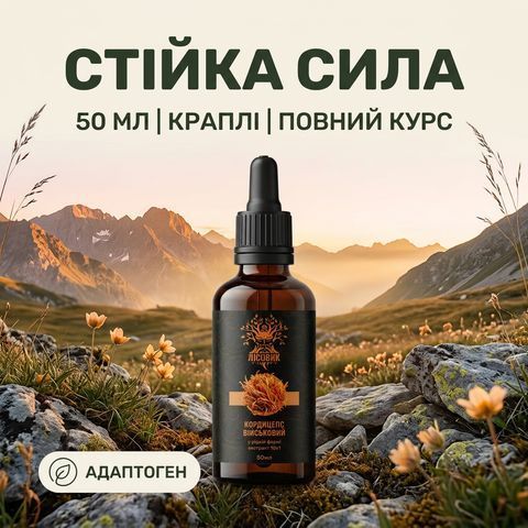 Жидкий экстракт, Кордицепса военного 50 мл Микродозинг фото