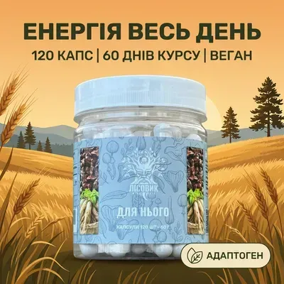 Капсули, 120 шт — Для нього Лісовик
